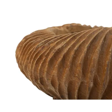 S/TASCHE GARIT z odzyskanego drewna tekowego Ø 32x11 cm (UNIKATY - NIEWYKONYWANE SERIJNIE)